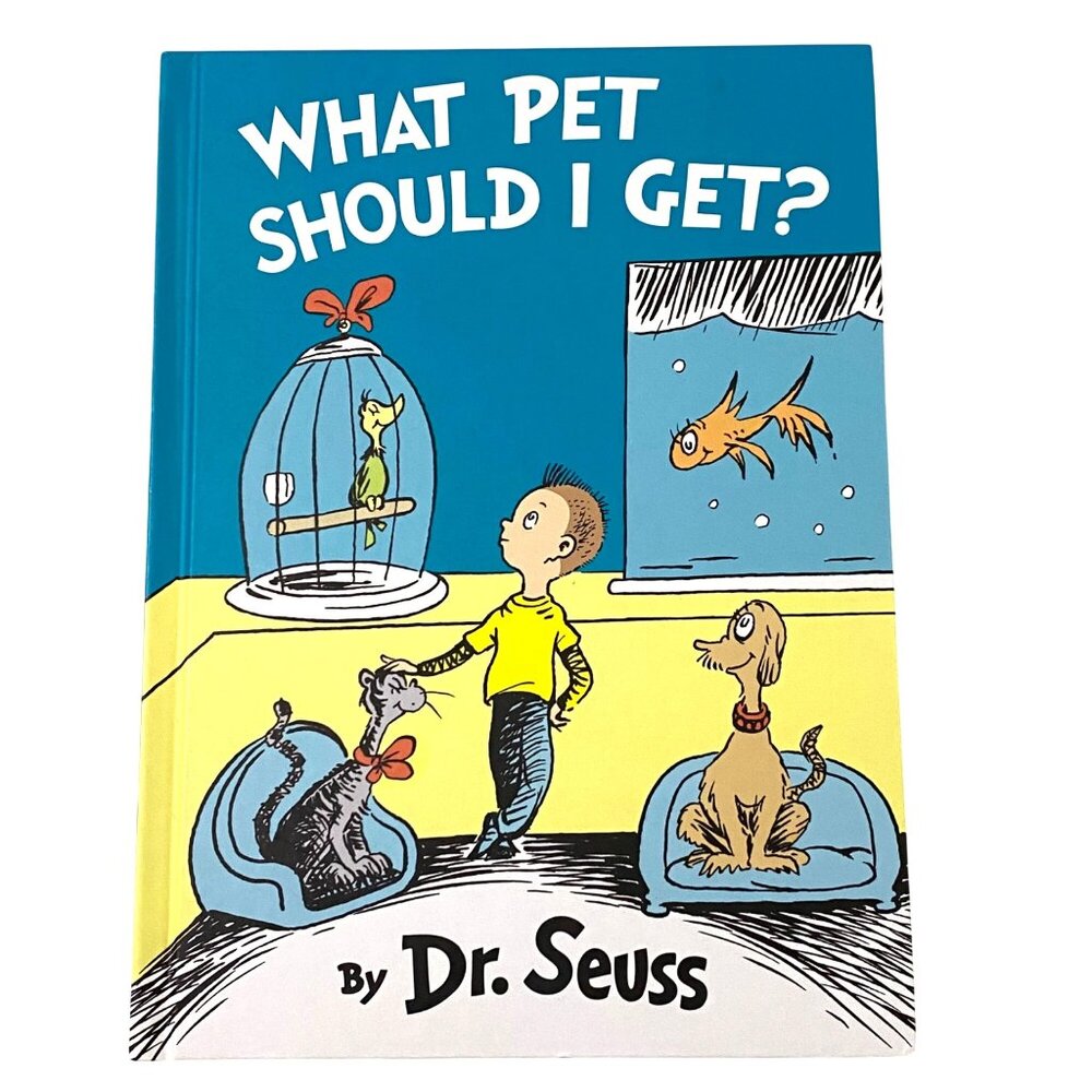 What‎ Pet Should I Get Hardcover Dr Seuss First Edition Printing Picture Book